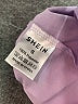 Shein 100% Polyester Purple Long Sleeve Blouse Size S - photo 7