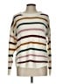 SO 100% Acrylic Stripes White Pullover Sweater Size L - photo 1