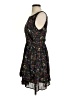JACK 100% Polyester Paisley Black Cocktail Dress Size S - photo 5