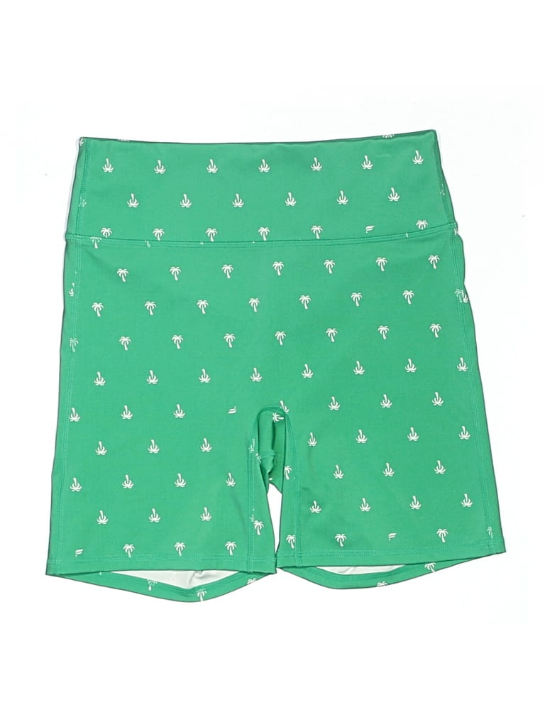 Pre-owned Motion 365 Made By Fabletics Board Shorts In Green