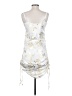 Shein 100% Polyester Silver Cocktail Dress Size 2 - photo 2