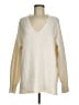 H&M Metallic Ivory Pullover Sweater Size M - photo 1