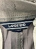 Lands' End 100% Cotton Gray Cargo Pants Size 10 - 12 - photo 3