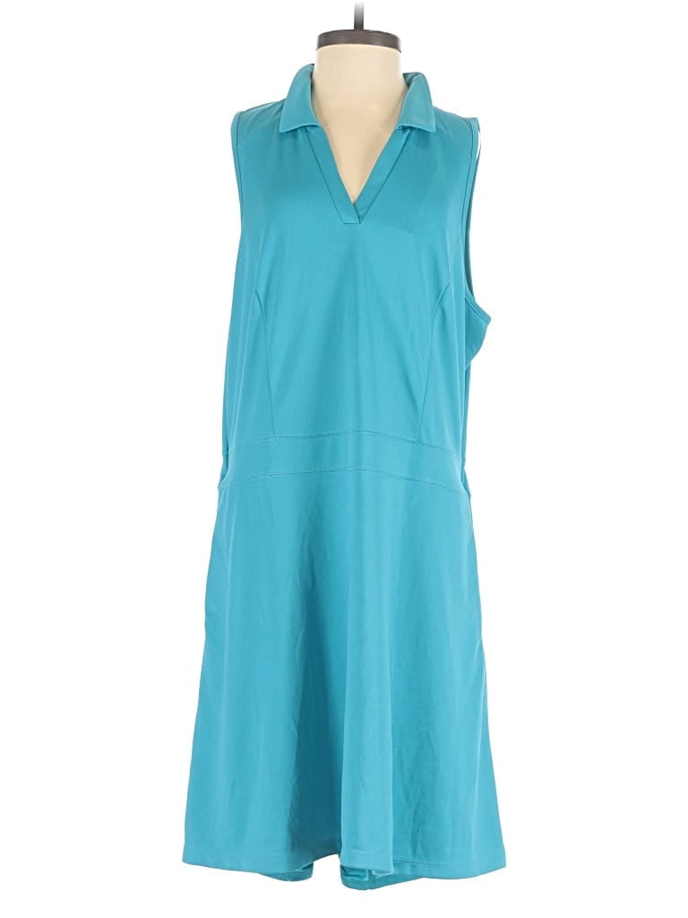 Pga Tour Casual Dress In Blue