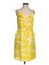 Gianni Bini Print Yellow Cocktail Dress Size S - photo 1