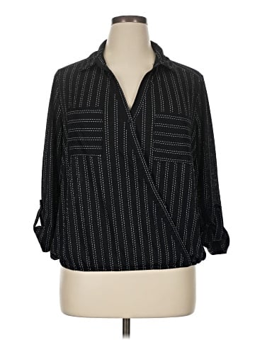 J.t.b. 3/4 Sleeve Button-Down Shirt (view 1)