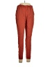 Shinestar Solid Orange Casual Pants Size L - photo 1