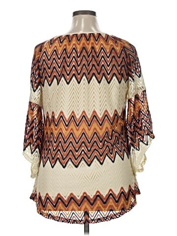 Tacera 3/4 Sleeve Blouse (view 2)