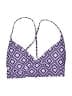 Assorted Brands Argyle Purple Swimsuit Top Size L - photo 1