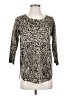 Dana Buchman Animal Print Tan Pullover Sweater Size S - photo 1