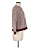 Stitches & Stripes 100% Cotton Tweed Burgundy Pullover Sweater Size M - photo 4