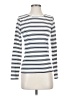 Caslon Stripes White Ivory Long Sleeve Top Size XS - photo 1