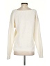 Lucky Brand 100% Polyester Solid Ivory Pullover Sweater Size S - photo 1