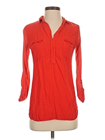 Splendid 3/4 Sleeve Button-Down Shirt (view 1)