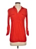 Splendid 100% Rayon Red 3/4 Sleeve Button-Down Shirt Size S - photo 1