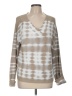 New Directions Tie-dye Tan Gray Pullover Sweater Size M - photo 1