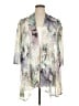 R&B Collection 100% Polyester Ivory Kimono Size 14 - photo 1
