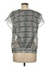 Studio M 100% Polyester Silver Sleeveless Blouse Size M - photo 2