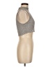 Silence and Noise Silver Sleeveless Turtleneck Size M - photo 4