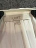 Ann Taylor LOFT 100% Polyester Ivory Long Sleeve Blouse Size M - photo 7