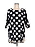 Bombom Polka Dots Black 3/4 Sleeve T-Shirt Size M - photo 1