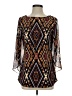 Coco Bianco Black 3/4 Sleeve Blouse Size M - photo 1