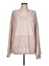 Unbranded 100% Polyester Pink Pullover Sweater Size L - photo 1