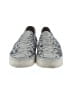 Stuart Weitzman Paisley Gray Ivory Sneakers Size 6 1/2 - photo 2