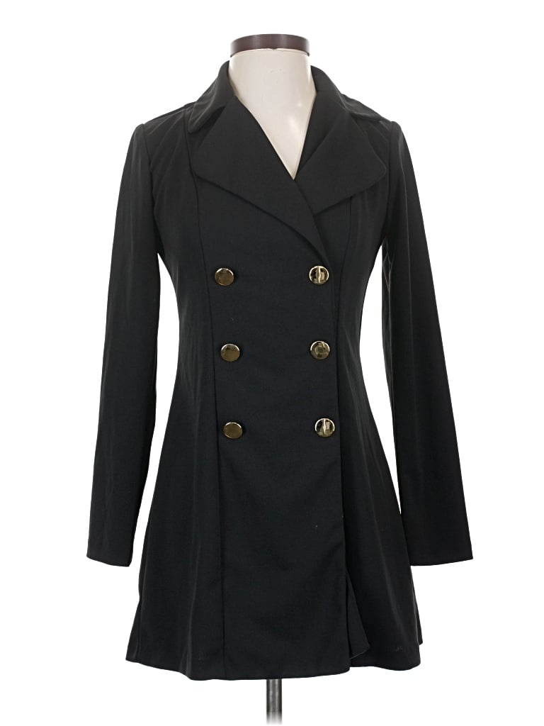Pre-owned Wearever Coat In Black