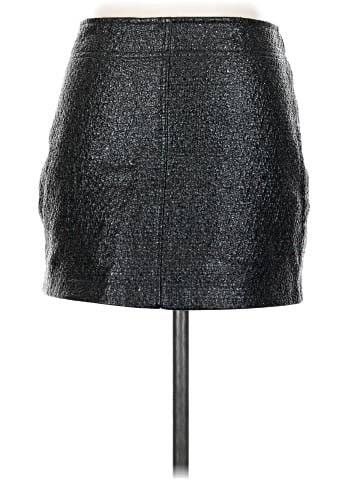 Zara W&B Collection Faux Leather Skirt (view 2)