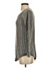AB Studio 100% Acrylic Chevron-herringbone Gray Pullover Sweater Size S - photo 5