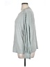Cupio Gray Blue Long Sleeve Blouse Size XL - photo 5