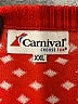 Carnival Print Red Pullover Sweater Size XXL - photo 7