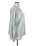 Cupio Gray Blue Long Sleeve Blouse Size XL - photo 4