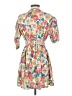 Unbranded 100% Polyester Floral Pink Casual Dress Size XS - photo 2