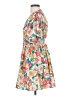 Unbranded 100% Polyester Floral Pink Casual Dress Size XS - photo 5