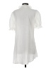 Unbranded 100% Polyester White Casual Dress Size M - photo 2