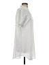 Unbranded 100% Polyester White Casual Dress Size M - photo 4