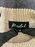 Marled Tan Turtleneck Sweater Size M - photo 7