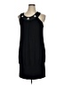 Fave Solid Black Cocktail Dress Size XL - photo 1