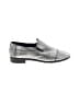 Jeffrey Campbell 100% Leather Metallic Silver Flats Size 8 - photo 1
