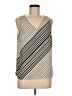 Nine West 100% Polyester Silver Sleeveless Blouse Size M - photo 1