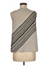 Nine West 100% Polyester Silver Sleeveless Blouse Size M - photo 2
