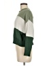 Social 100% Polyester Color Block Green Pullover Sweater Size M - photo 5
