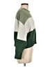 Social 100% Polyester Color Block Green Pullover Sweater Size M - photo 4