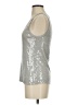 Velvet 100% Rayon Silver Sleeveless Top Size P (petite) - photo 5