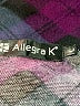 Allegra K Plaid Purple Turtleneck Sweater Size L - photo 7
