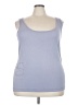 Revel Blue Tank Top Size 3X - photo 1