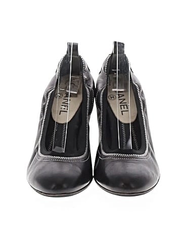 Chanel Leather Heels (view 2)