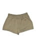 Love Streak 100% Polyester Solid Tan Khaki Shorts Size M - photo 1